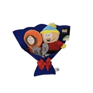 South Park Plush Bouquet 13" Valentine's Day by Ruz Cartman & Kenny Love New